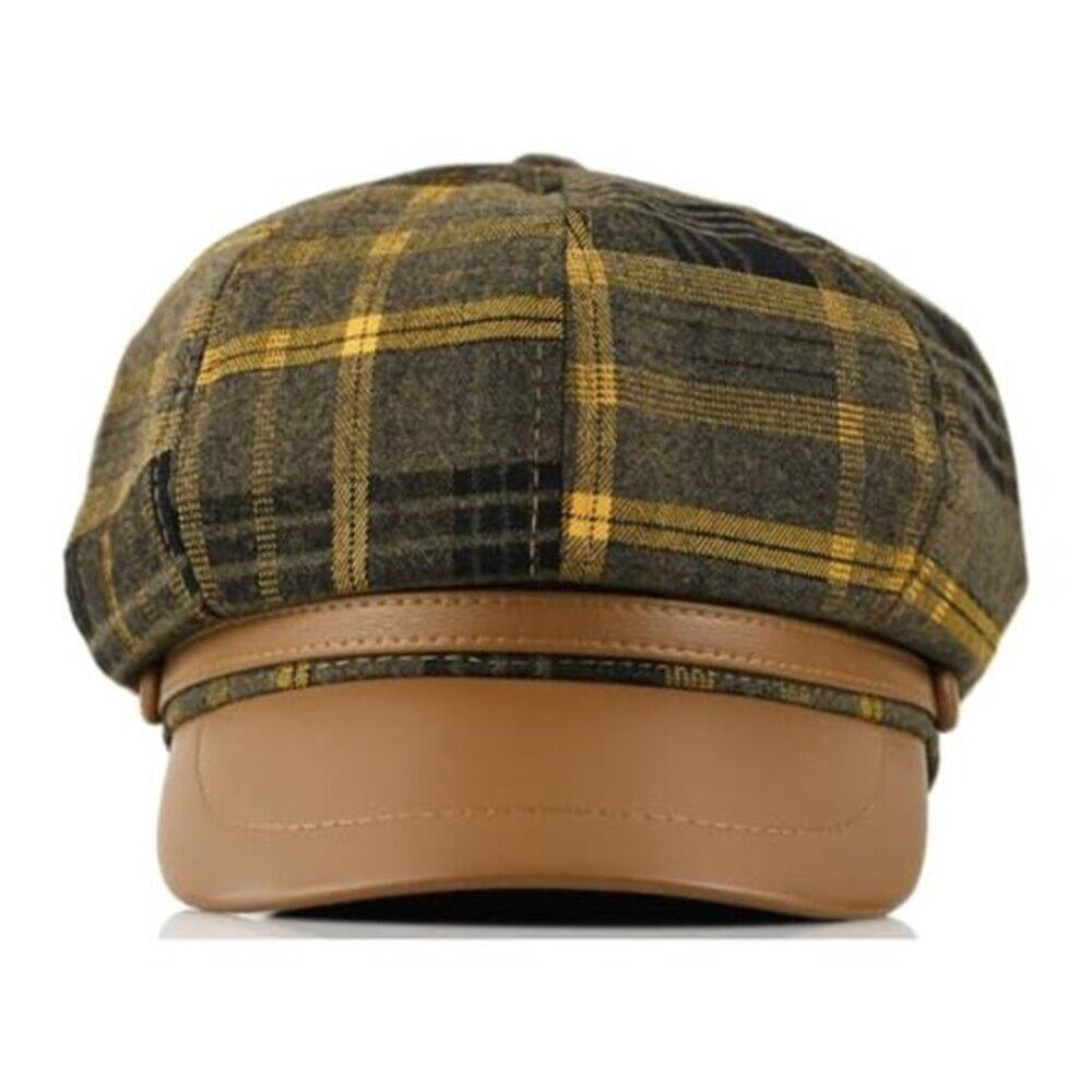 Women Newsboy Cap French Fashion Hats Summer Cabbie Baker Boy Hat - Picture 7 of 7